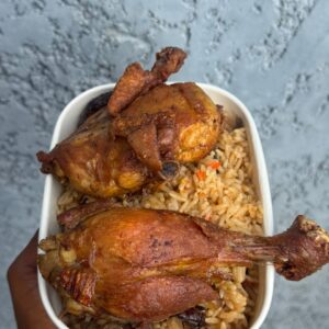 Coconut Rice with Chicken